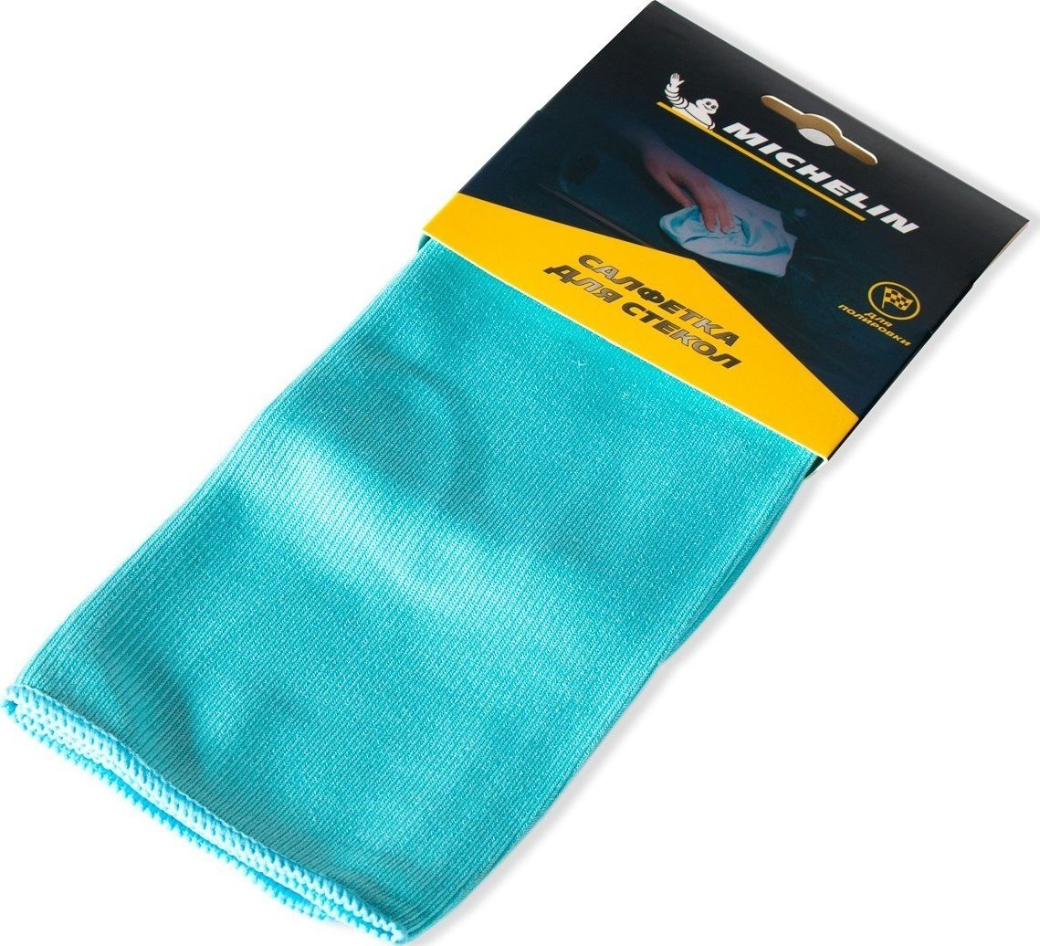 Салфетка MICHELIN для стекол из микрофибры. Артикул 32477