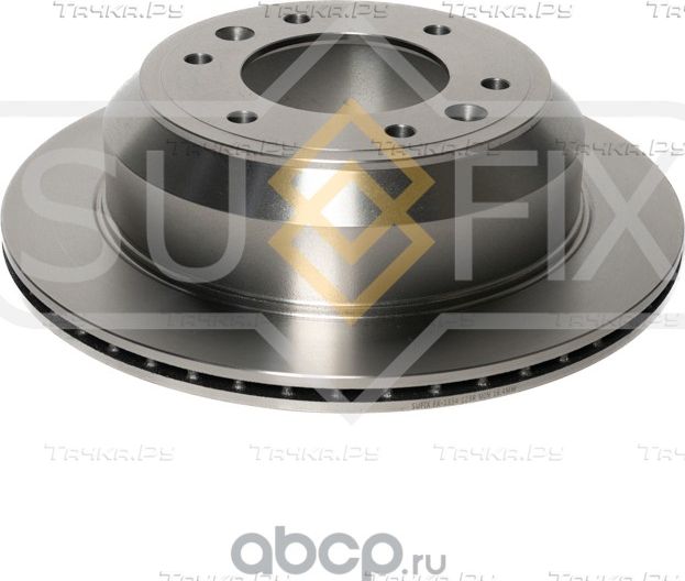 Диск тормозной задний правый/левый HYUNDAI H-1 2008 (Sufix). Артикул FX1354