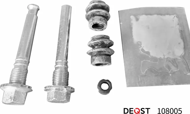 Комплект направляющих тормозного суппорта заднего направляющая (O 10/12mm, Akebo (Deqst). Артикул 108005