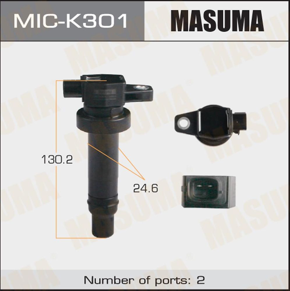 Катушка зажигания Masuma. Артикул MIC-K301