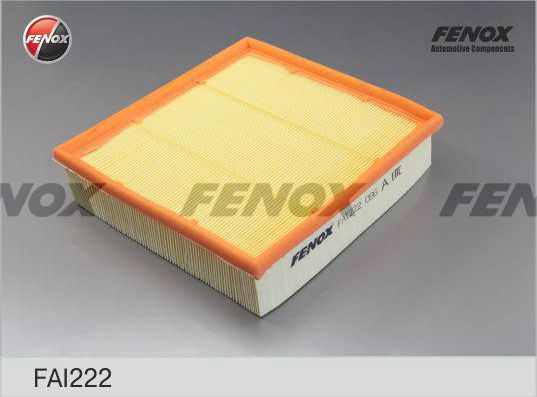 Воздушный фильтр Fenox для Alfa Romeo 75 I 1985-1992. Артикул FAI222