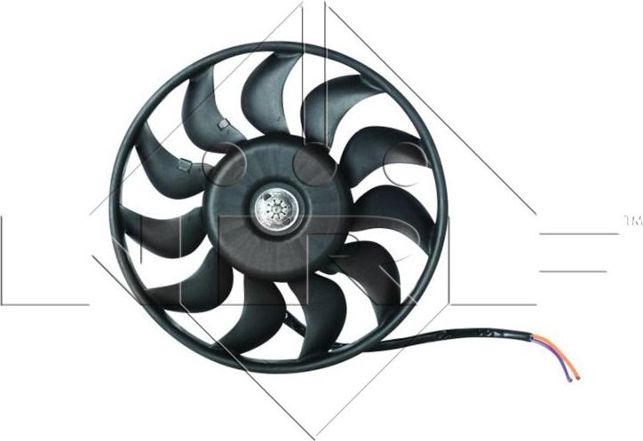 Вентилятор радиатора двигателя NRF. Артикул 47421