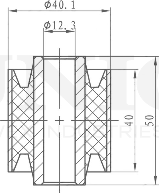 Сайлентблок рычага подвески (Unio). Артикул RMP-20160