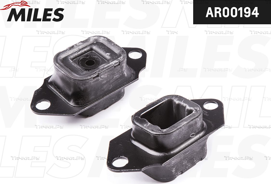 Подушка (опора) двигателя Miles левая для Nissan Juke I 2010-2019. Артикул AR00194
