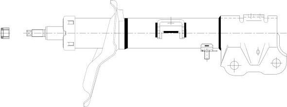 Амортизатор CTR. Артикул GY1996G