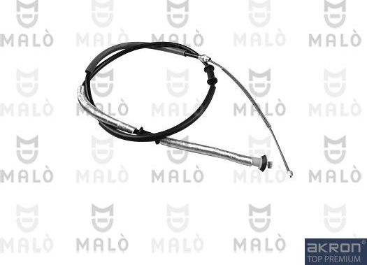 Трос ручника (тросик ручного тормоза) Malò задний правый для Fiat Doblo I 2001-2015. Артикул 26222