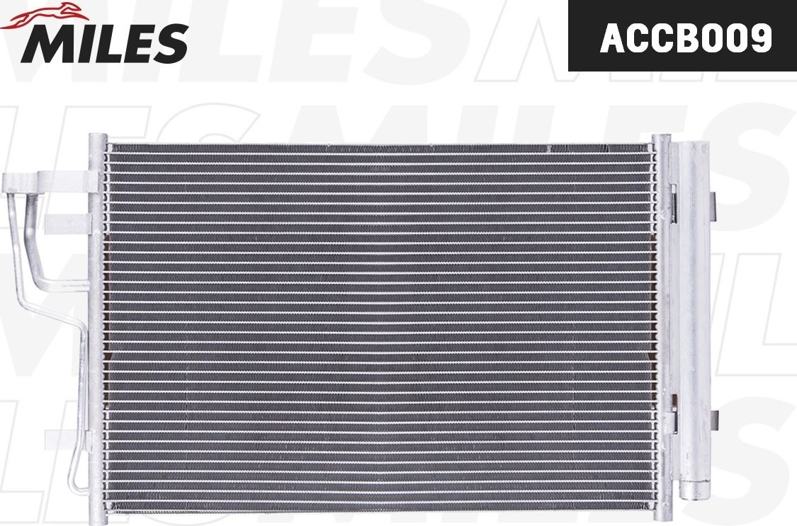 Радиатор кондиционера (конденсатор) Miles (алюминий). Артикул ACCB009