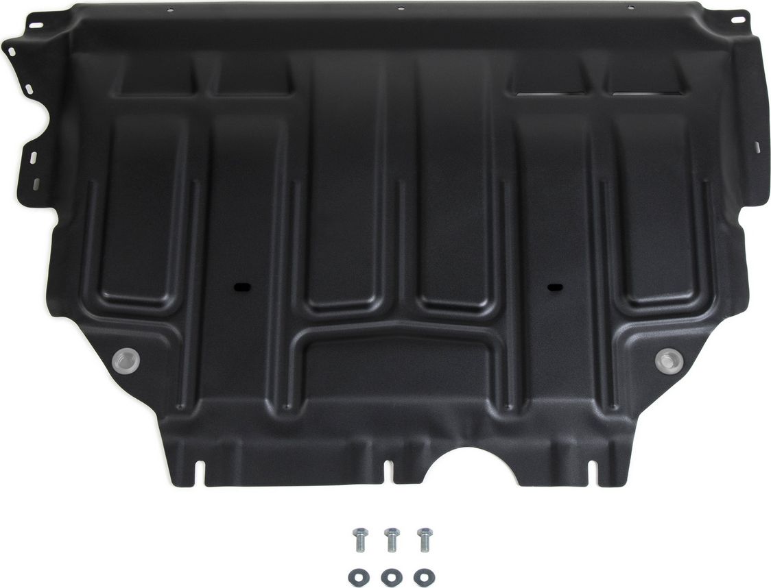 Защита AutoMax для картера и КПП Skoda Kodiaq (с Webasto) 2017-2026. Артикул AM.5127.1