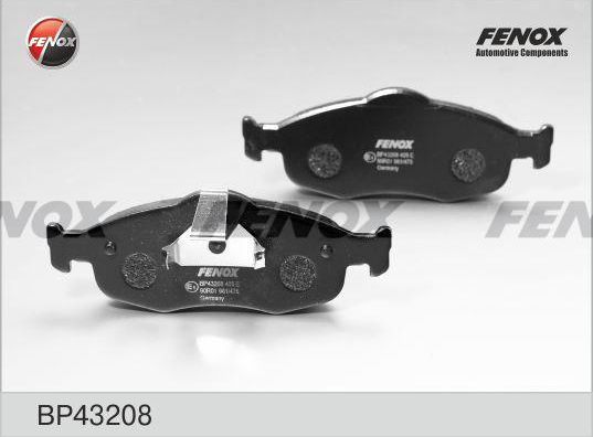 Тормозные колодки Fenox. Артикул BP43208