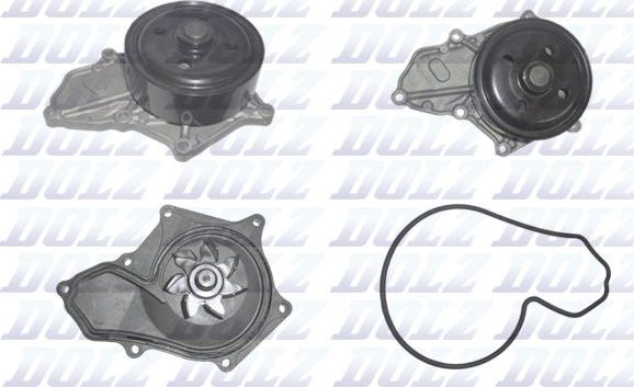 Помпа (водяной насос) Dolz для Honda Civic VIII 2005-2011. Артикул H145