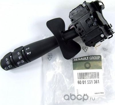 Подрулевой переключатель Renault. Артикул 6001551361