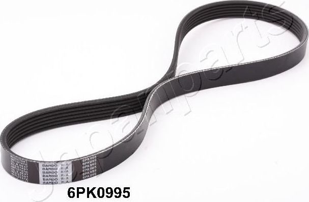 Приводной ремень поликлиновой Japanparts. Артикул DV-6PK0995