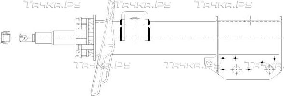 Амортизатор CTR. Артикул GY2024G