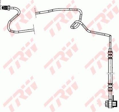 Тормозной шланг TRW. Артикул PHD942