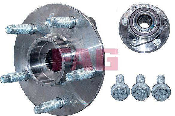 Ступица колеса с интегрированным подшипником Fag. Артикул 713 6449 40