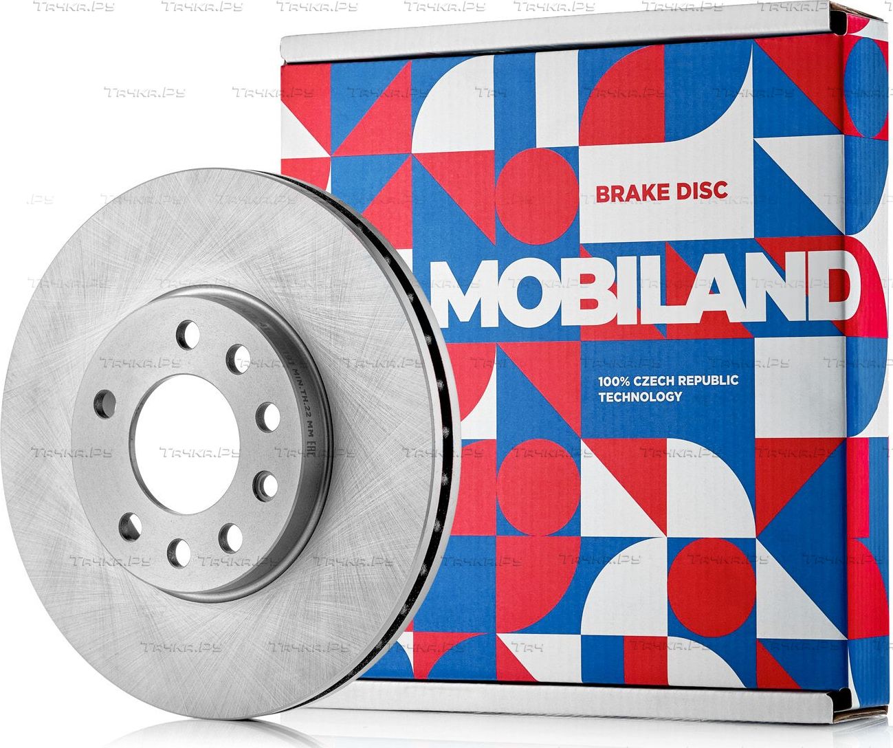 Тормозной диск Mobiland передний для Opel Astra G 1998-2009. Артикул 416101191