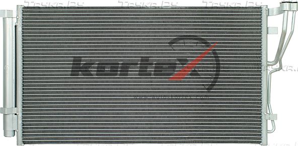Радиатор кондиционера HYUNDAI/KIA SONATA 09 2.0 (Kortex). Артикул KRD2045