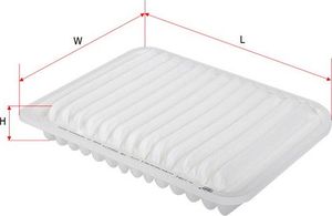 Воздушный фильтр Sakura для Mitsubishi Outlander III 2012-2025. Артикул A-1081