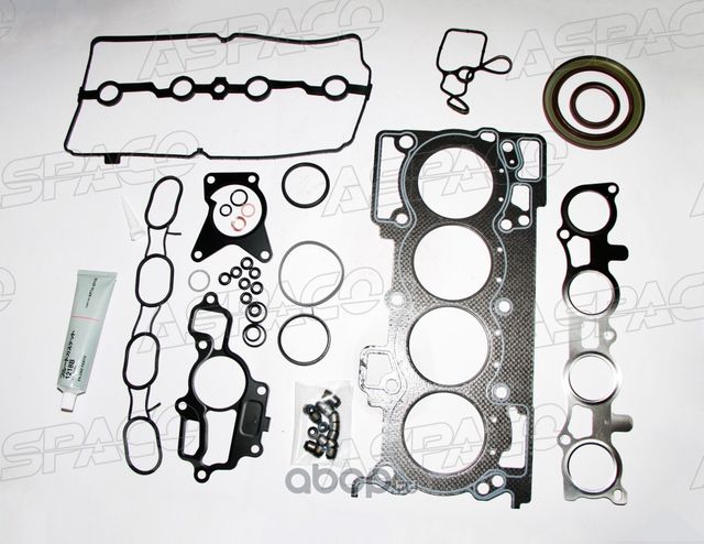 ПРОКЛАДКИ ДВИГАТЕЛЯ КОМПЛЕКТ NISSAN ДВИГАТЕЛЯ КОМПЛЕКТ NISSAN QASHQAI J10 UK MAK (Aspaco). Артикул AP25196