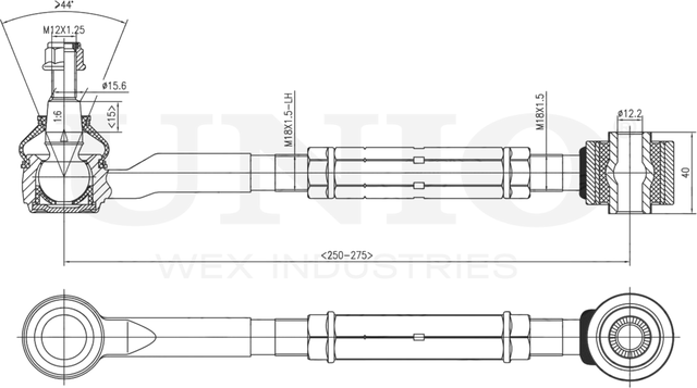 Рычаг подвески (Unio). Артикул SSP-40121