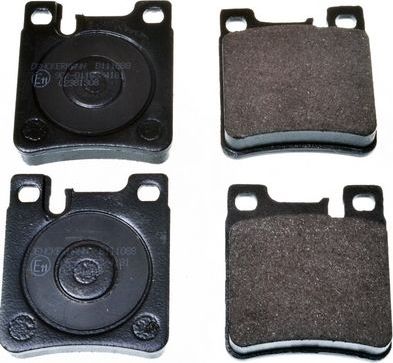 Тормозные колодки Denckermann задние для Chrysler Crossfire 2004-2006. Артикул B111088