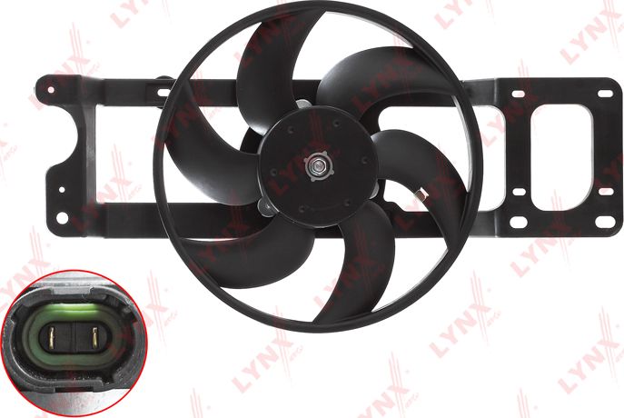Вентилятор радиатора двигателя LYNXauto. Артикул RF-1517