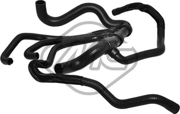 Патрубок радиатора (системы охлаждения) Metalcaucho. Артикул 07836