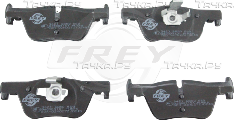 Тормозные колодки Frey. Артикул 845505101