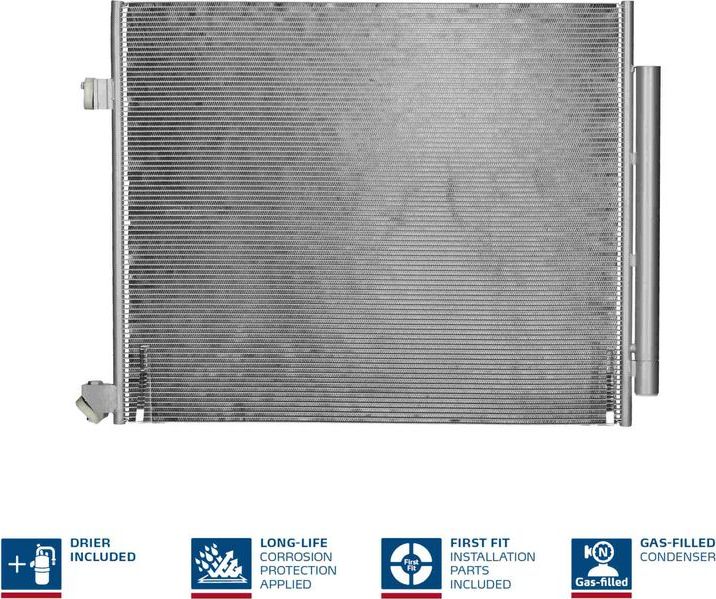 Радиатор кондиционера (конденсатор) Nissens ** FIRST FIT **. Артикул 940852