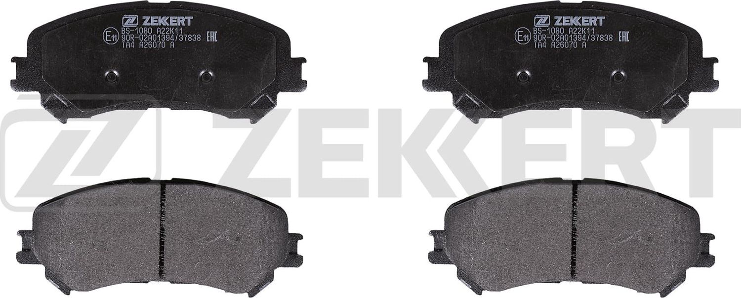 Тормозные колодки Zekkert. Артикул BS-1080