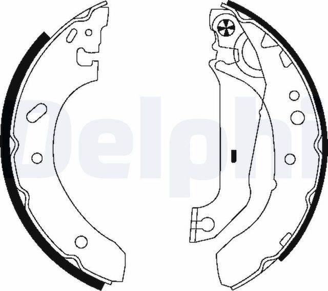 Тормозные колодки Delphi. Артикул LS1783