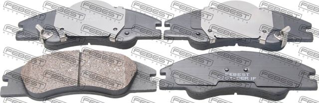 Тормозные колодки Febest. Артикул 2201-CERIF