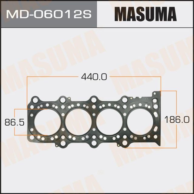 Прокладка ГБЦ Masuma. Артикул MD-06012S