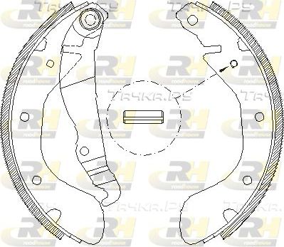 Тормозные колодки RoadHouse задние для Opel Corsa B 1993-2000. Артикул 4307.00