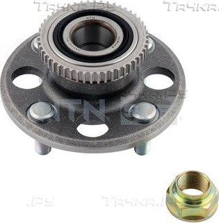 Ступица колеса с интегрированным подшипником NTN / SNR задняя для Honda Civic VI 1995-2001. Артикул R174.41