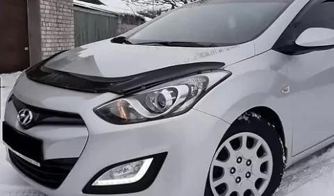 Дефлектор VT52 для капота Hyundai i30 II 2012-2026. Артикул HYD39VT