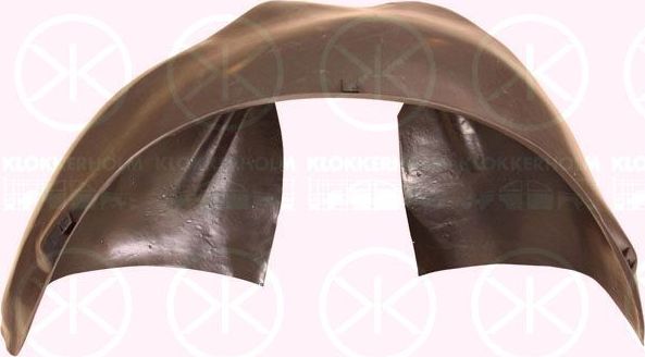 Подкрылок Klokkerholm (полимерный материал) задний правый для Volkswagen Golf II 1983-1992. Артикул 9521548