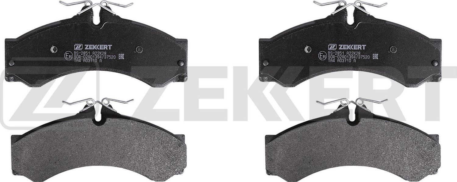 Тормозные колодки Zekkert. Артикул BS-2851
