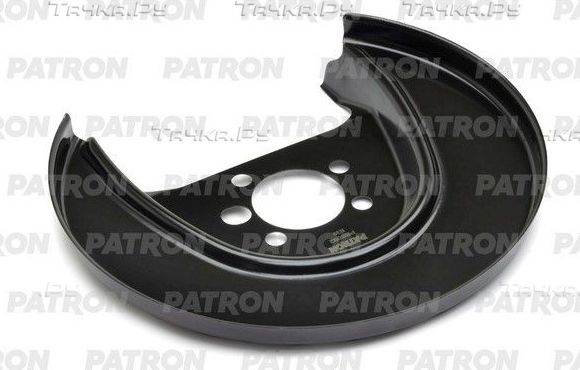 Кожух (щиток) тормозного диска Patron задний левый для Volkswagen Polo V 2009-2026. Артикул PBS092