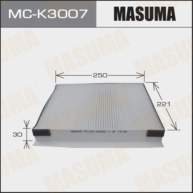 Салонный фильтр Masuma. Артикул MC-K3007