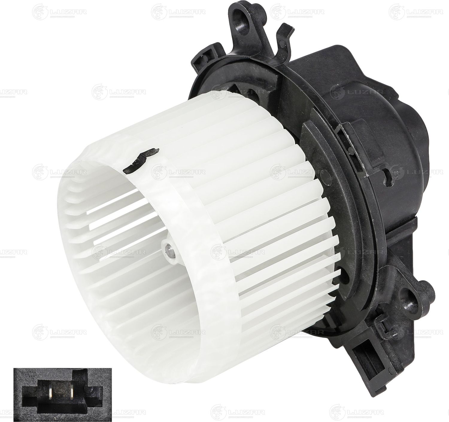 Вентилятор, мотор печки (отопителя) салона Luzar для Citroen Jumpy III 2016-2026. Артикул LFh 2008