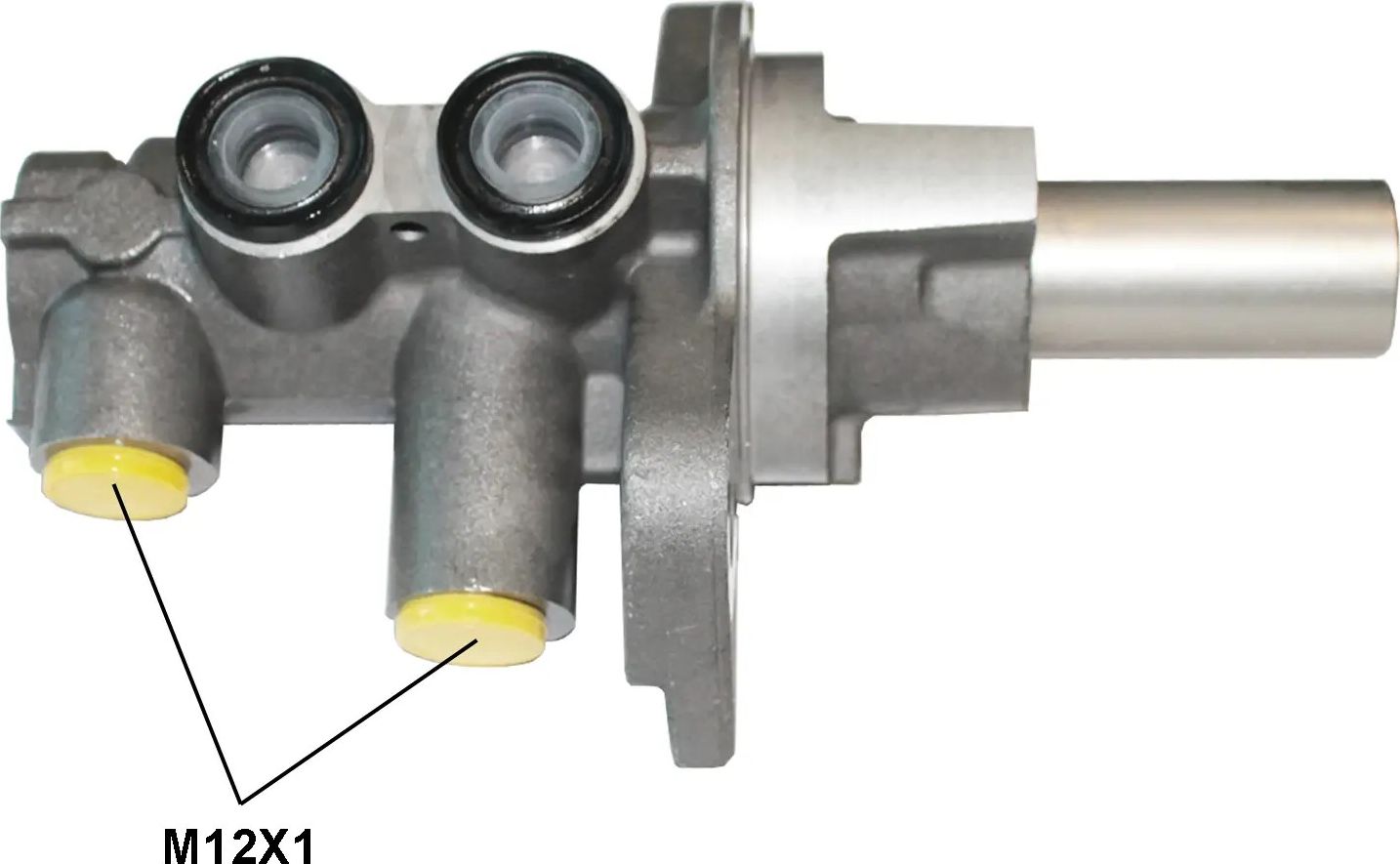 Тормозной цилиндр главный Brembo (алюминий). Артикул M 24 124