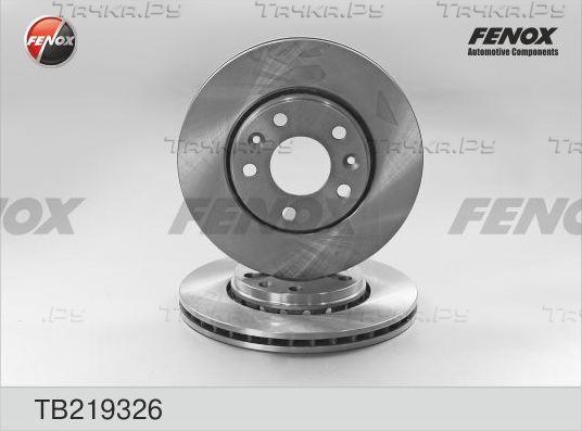 Тормозной диск Fenox передний для Renault Megane III 2008-2016. Артикул TB219326