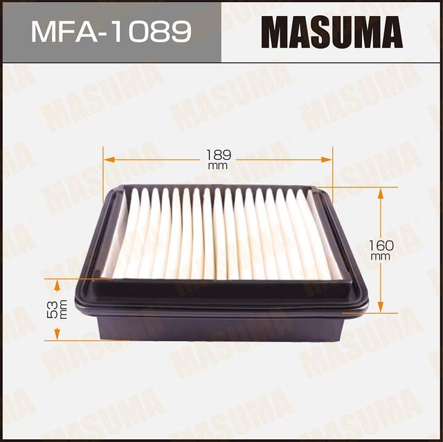 Воздушный фильтр Masuma. Артикул MFA-1089