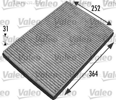 Салонный фильтр Valeo Protect. Артикул 698744
