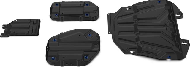 Защита Rival для картера, КПП, топливного бака и редуктора Toyota RAV4 XA50 2019-2026. Артикул K111.9534.1