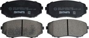Тормозные колодки Zentparts. Артикул Z07351
