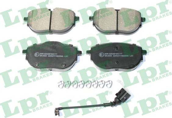 Тормозные колодки LPR. Артикул 05P2254A