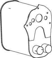 Глушитель Dinex. Артикул 49387