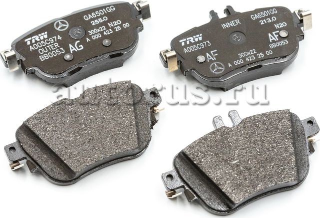 Тормозные колодки Mercedes-Benz. Артикул A0004209700